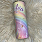 Rainbow Unicorn Sublimation Tumbler