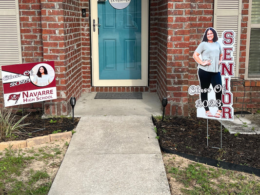 Graduation yard signs