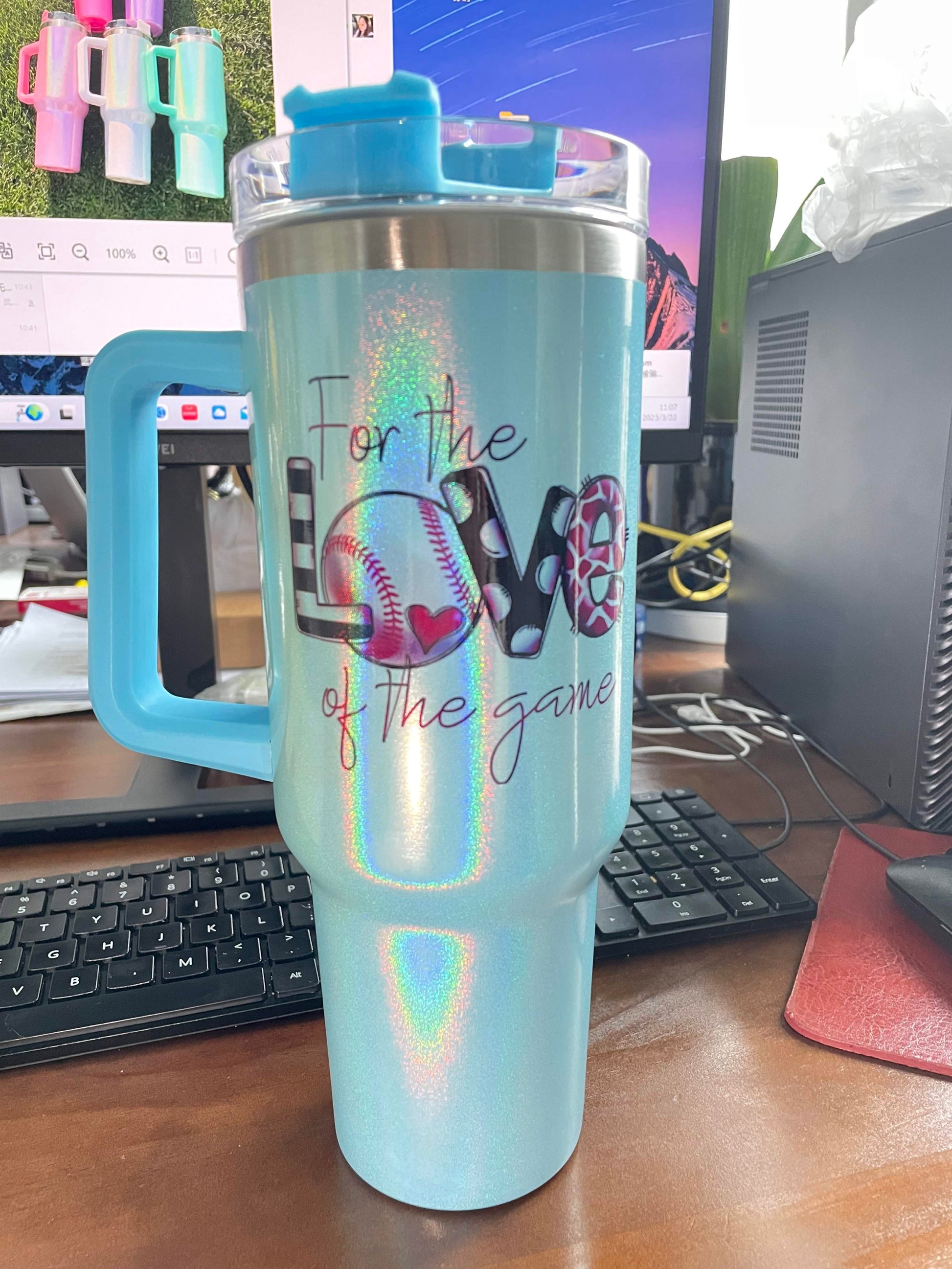 PREORDER: 40 oz Tumbler in Assorted Colors – Payton & Piper Boutique