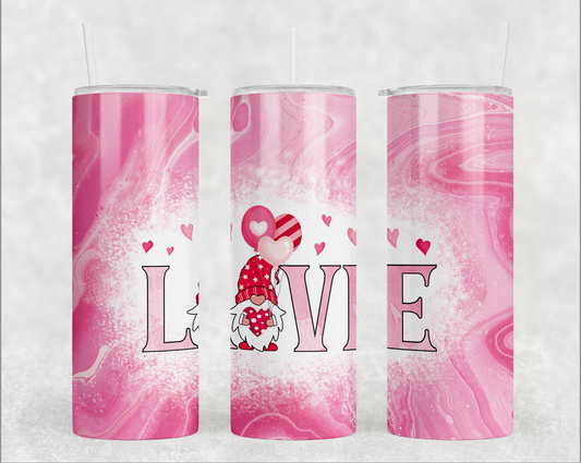 Love Gnome - Valentine Tumbler